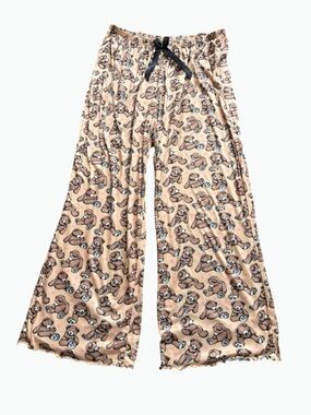🧸✨     Cozy Bear Print Pajama Pants Lounge Sleepwear Cute Trendy 3XL